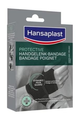 Hansaplast Sport Handgelenkbandage Gr. L/XL, Handgelenkumfang: 17 -20 cm