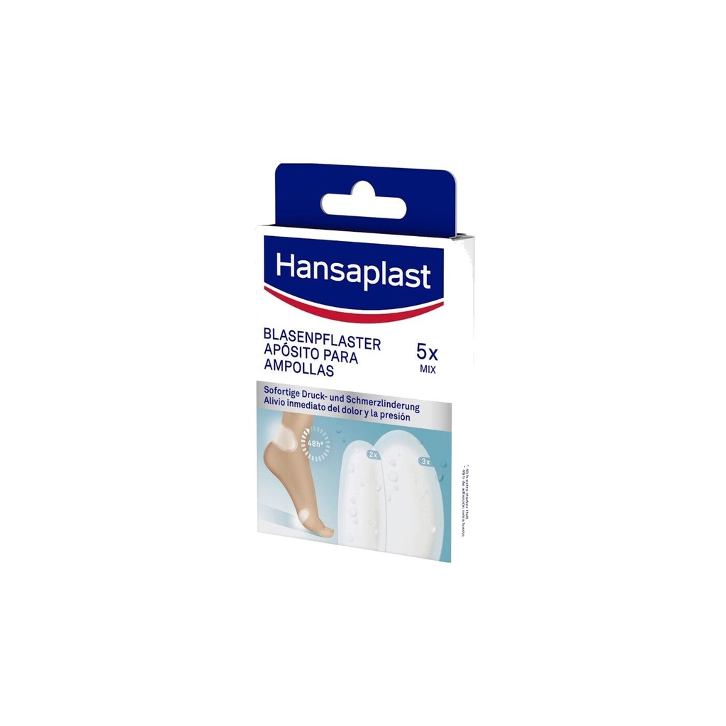 Hansaplast Blasen-Pflaster Mix, 5 Stück