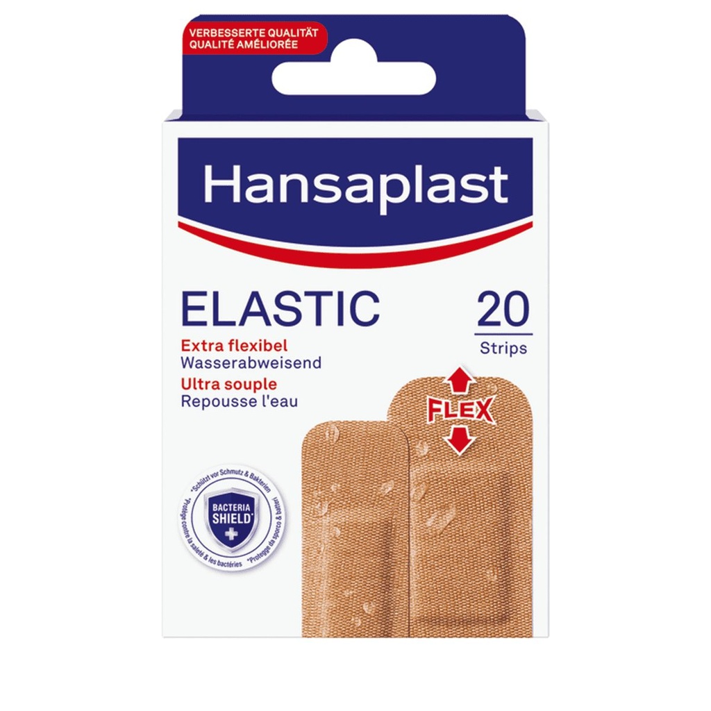 Hansaplast Elastic 20 Strips in 2 Grössen