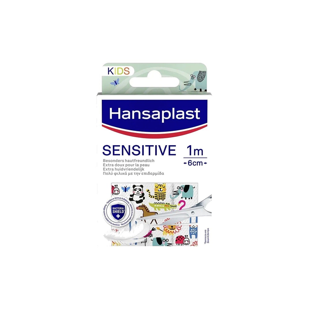 Hansaplast Kids Sensitive 1 m x 6 cm