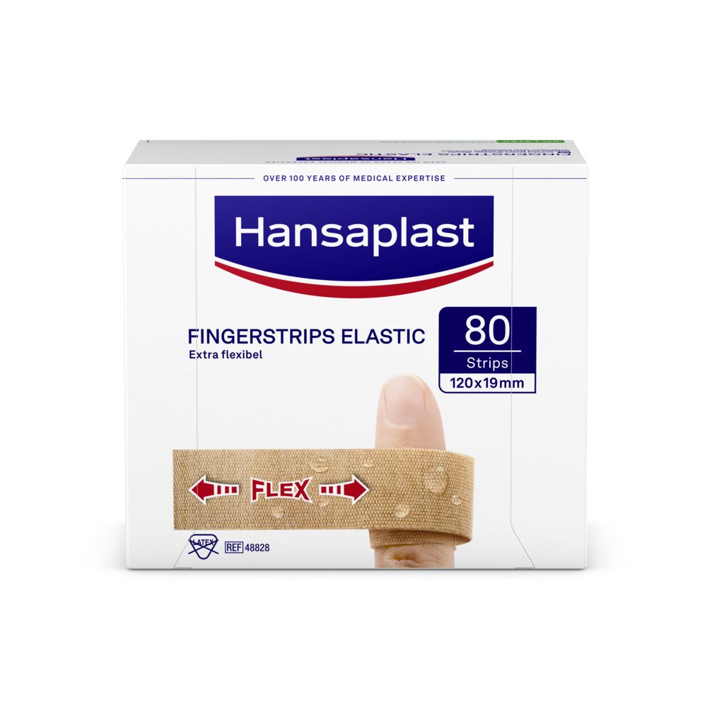 Hansaplast Elastic Fingerstrips, 12 x 2 cm 80 Stk