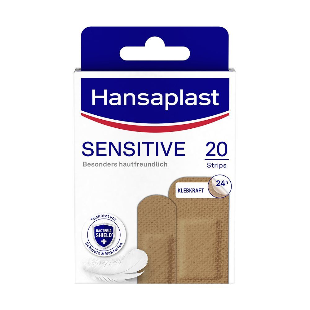 Hansaplast Sensitive Pflaster Skintone Medium