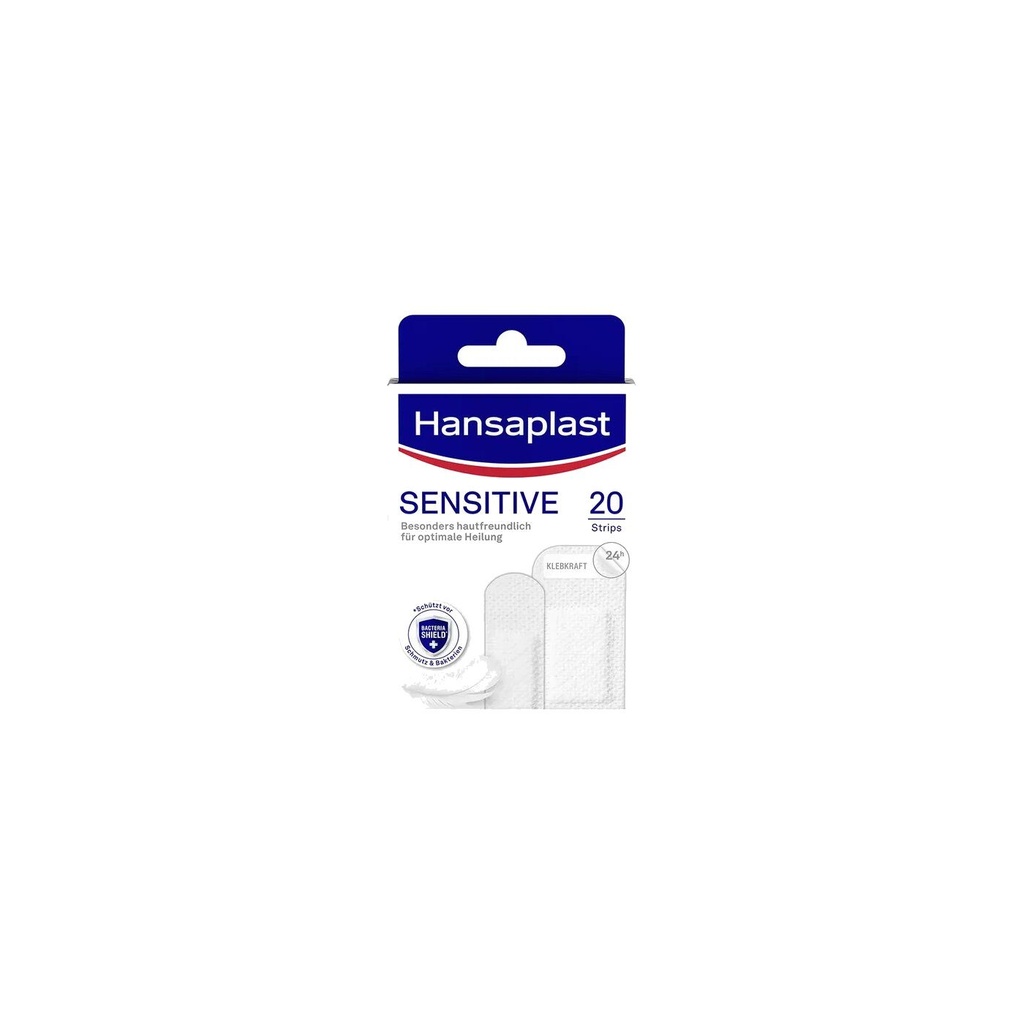Hansaplast Sensitive 20 Strips in 2 Grössen