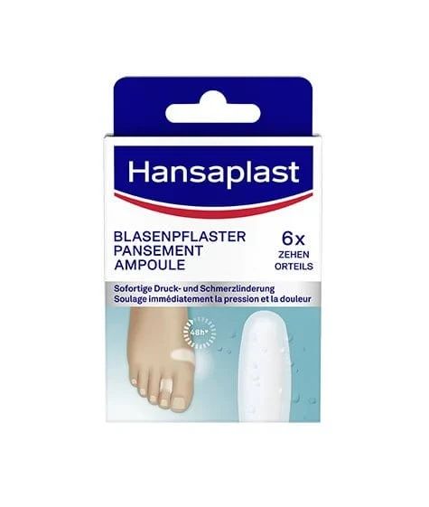 Hansaplast Blasen-Pflaster klein, 6 Stück