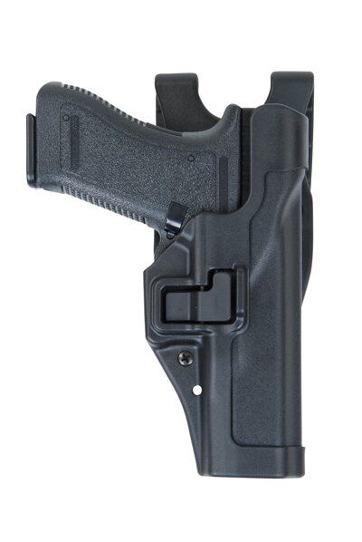 Blackhawk Dienstholster Serpa Level 2 Glock, schwarz, rechts