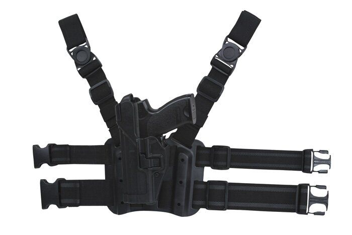 Blackhawk Tiefzieholster Serpa Level 3 P8, links