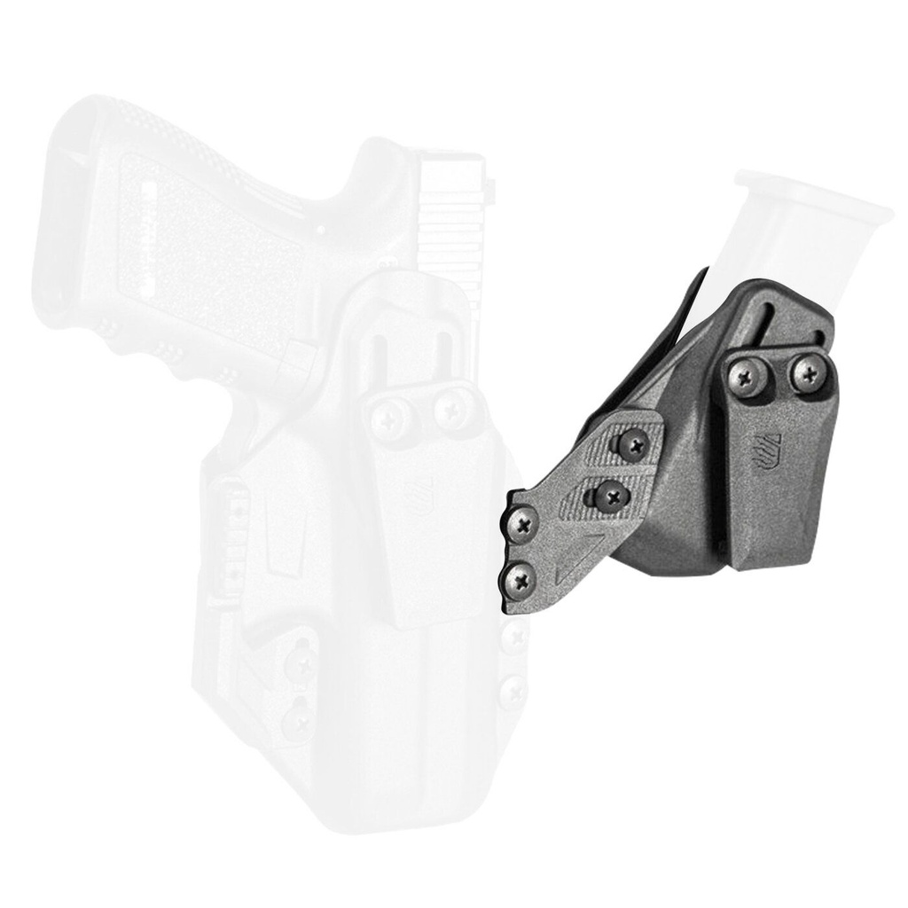 Blackhawk Magazinträger Stache IWB  Doppelt 9mm, schwarz