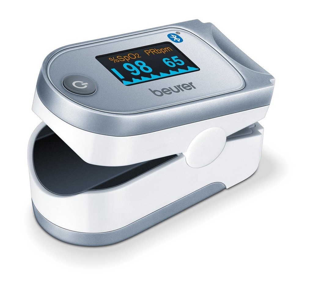 Beurer Medical Fingerpulsoxymeter PO60 mit Bluetooth