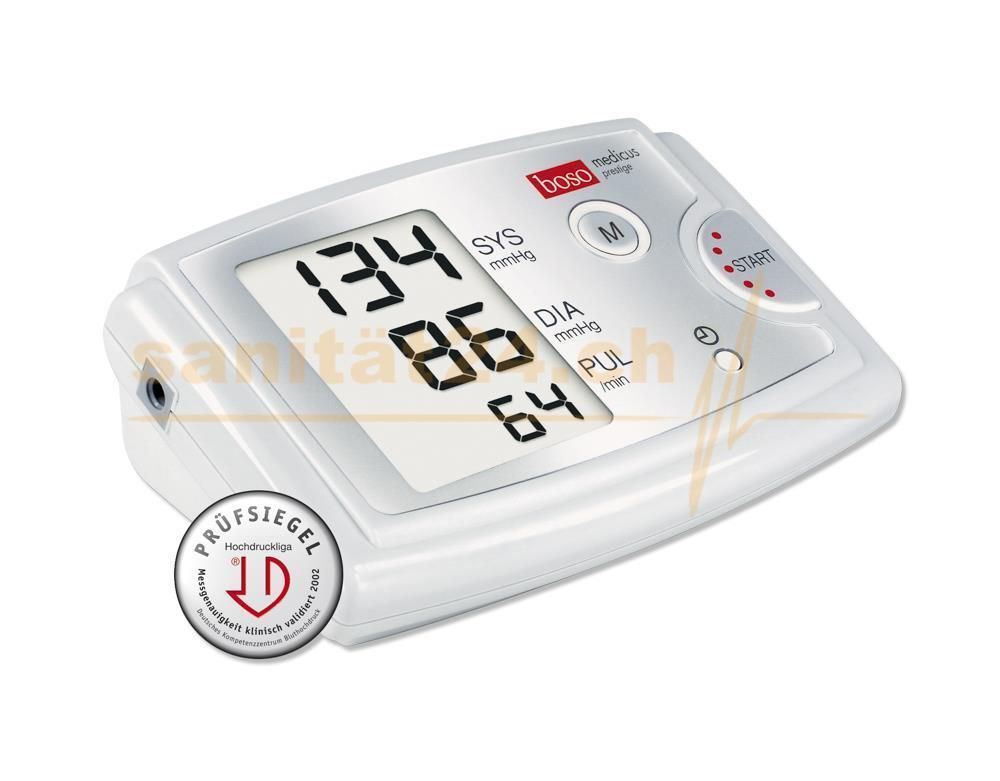 boso medicus prestige S Blutdruckmessgerät mit Zugbügel-Klettmanschette