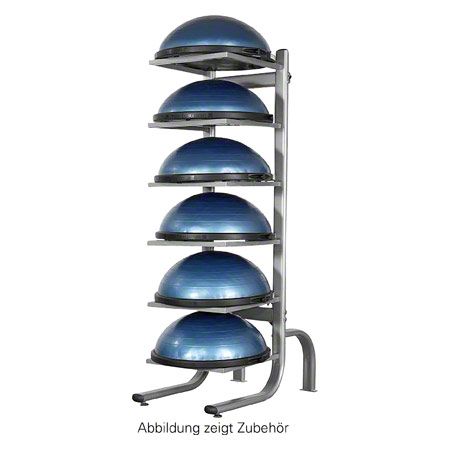 Bosu Lagerregal für 6 Balancetrainer