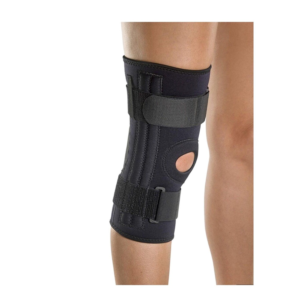 Kniebandage mit seitlichen Spiralfedern - XXL