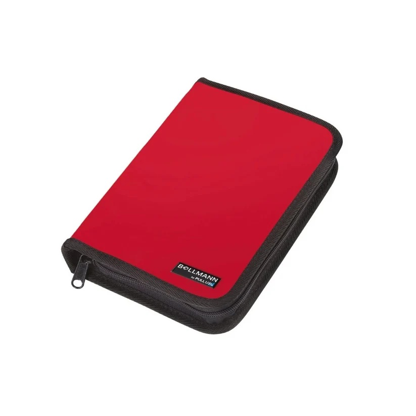 Bollmann Ampullen-Etui, Polymousse - rot