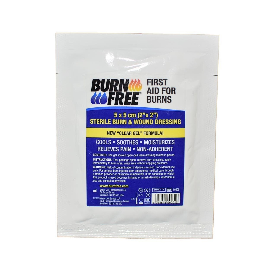 Burnfree Wundauflage-Kompresse, 5x5cm