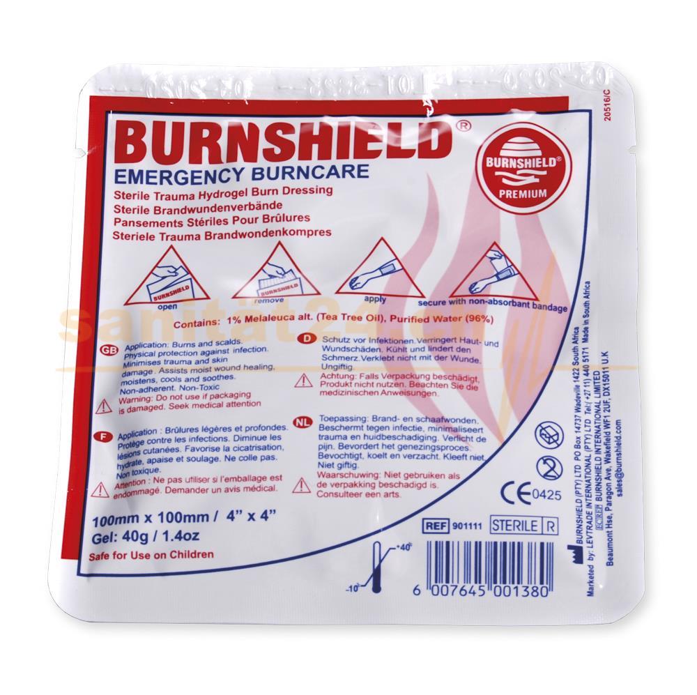 Burnshield Hydrogelverband 10x10cm