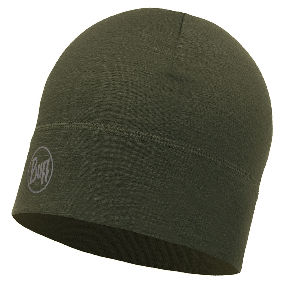 Buff Mütze Leicht Merino - oliv