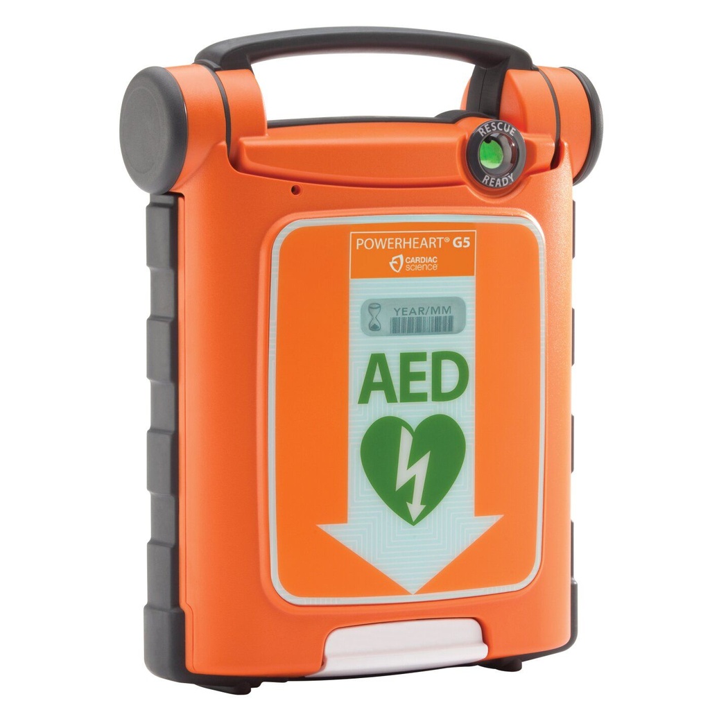 Defibrillator Cardiac Science Powerheart G5, Halbautomat, DE-FR