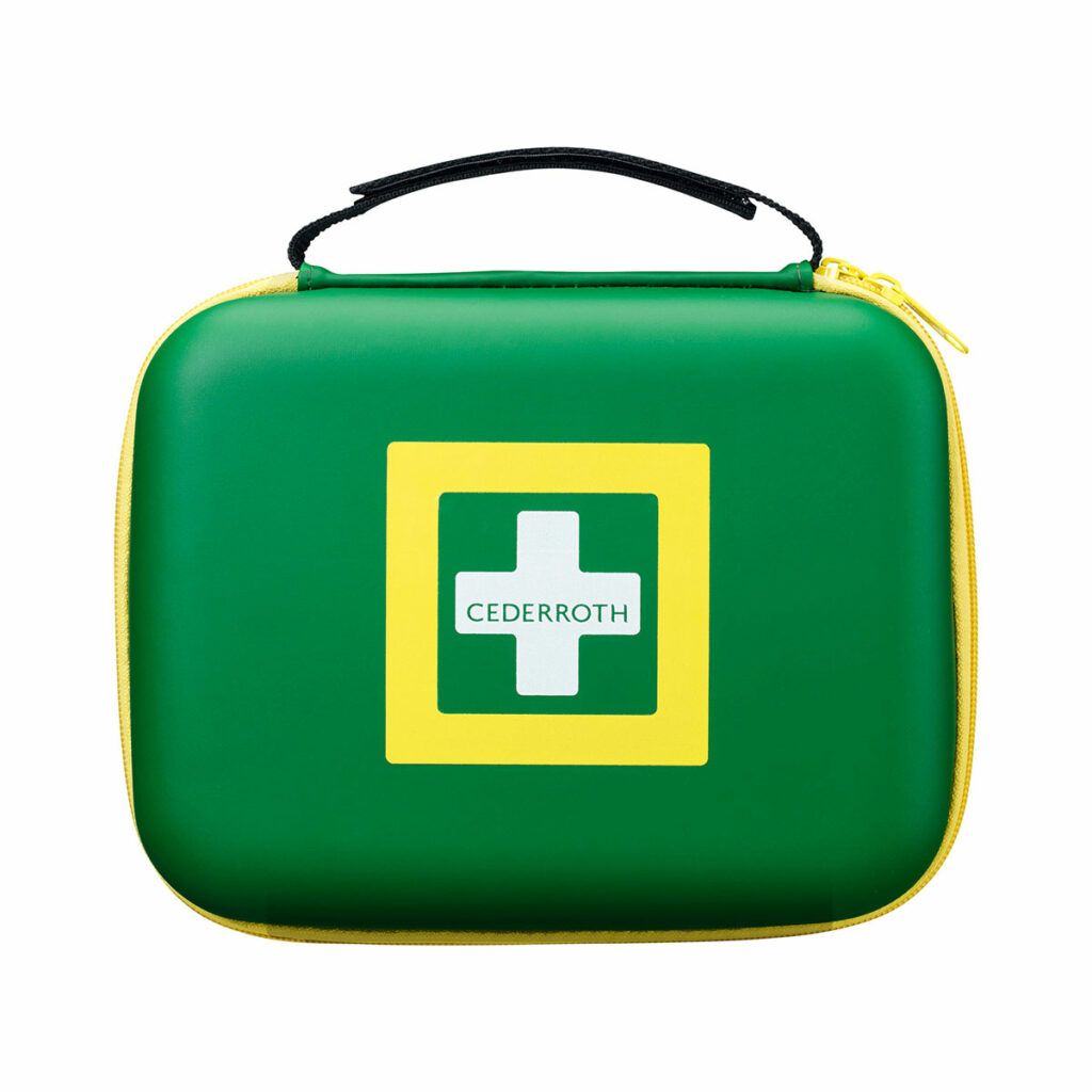 Cederroth First Aid Kit, Medium, gefüllt, grün