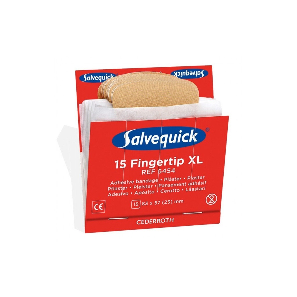 6454 Salvequick Fingerkuppenpflaster, 15Stk