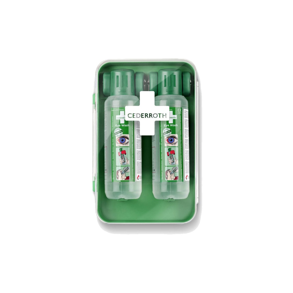 Cederroth Wandhalterung mit 2x500ml Augendusche