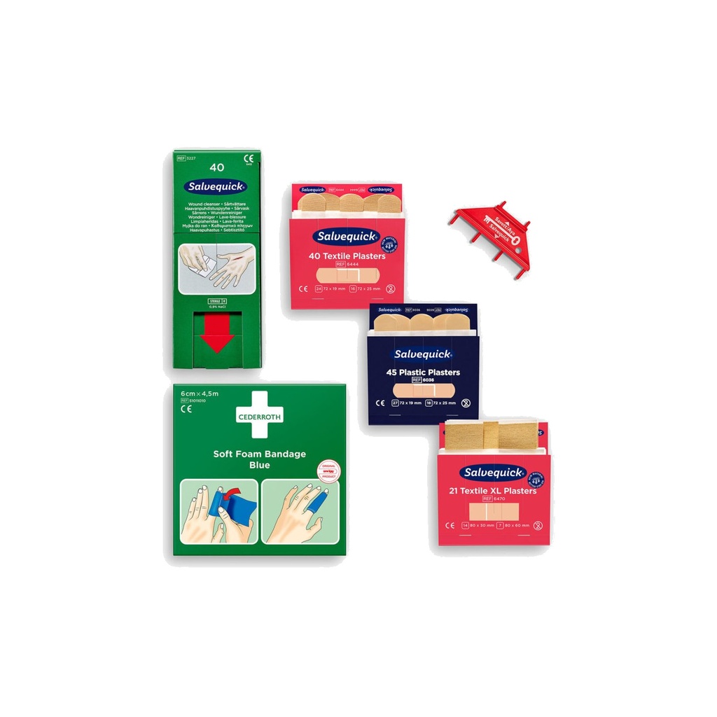 Cederroth Nachfüllpack für den Wound Care Dispenser