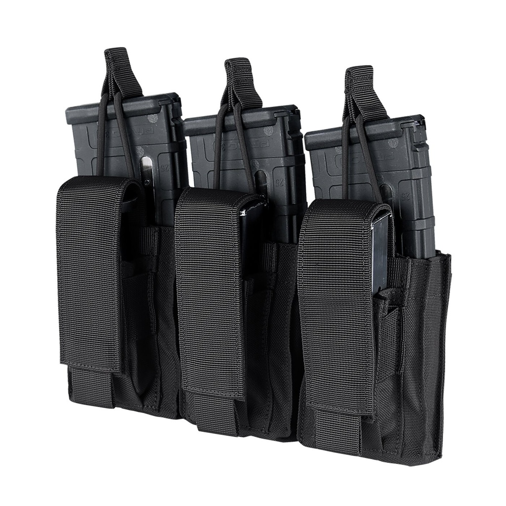 Condor Kangaroo Dreifachmagazintasche Gen II - schwarz