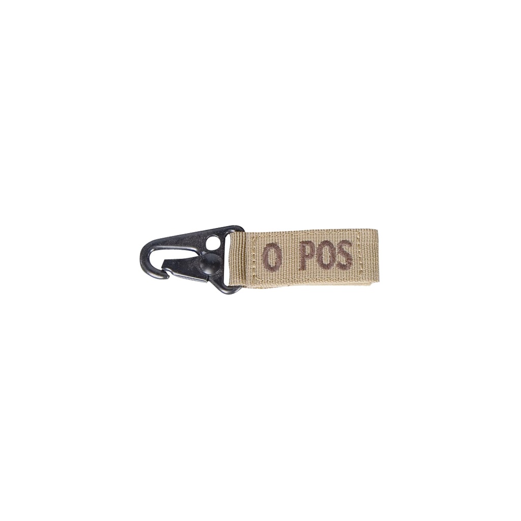 Condor SOS Bluttgruppen-Anhänger - khaki - 0 positiv