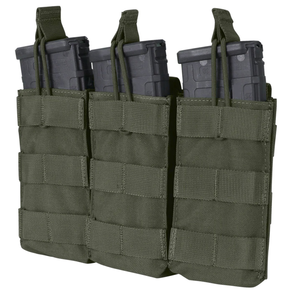 Magazintasche Condor Open Top Triple M4 - rangergreen