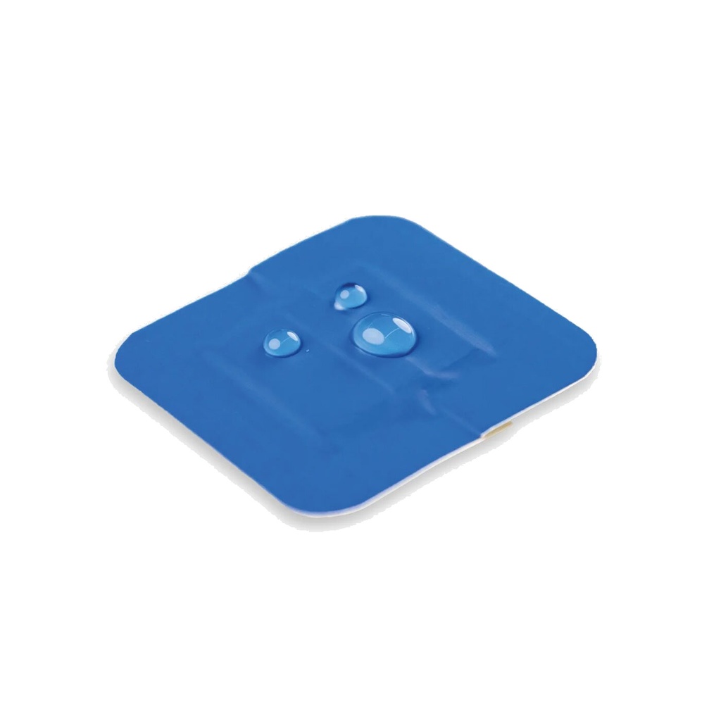 Detectaplast Universalpflaster detektierbar38x38 mm 100Stk, blau