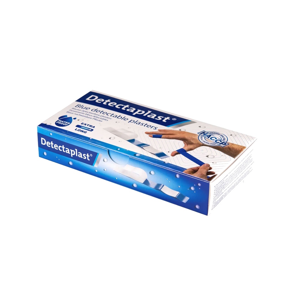 Detectaplast Universalpflaster detektierbar 120x20 mm 100Stk, blau