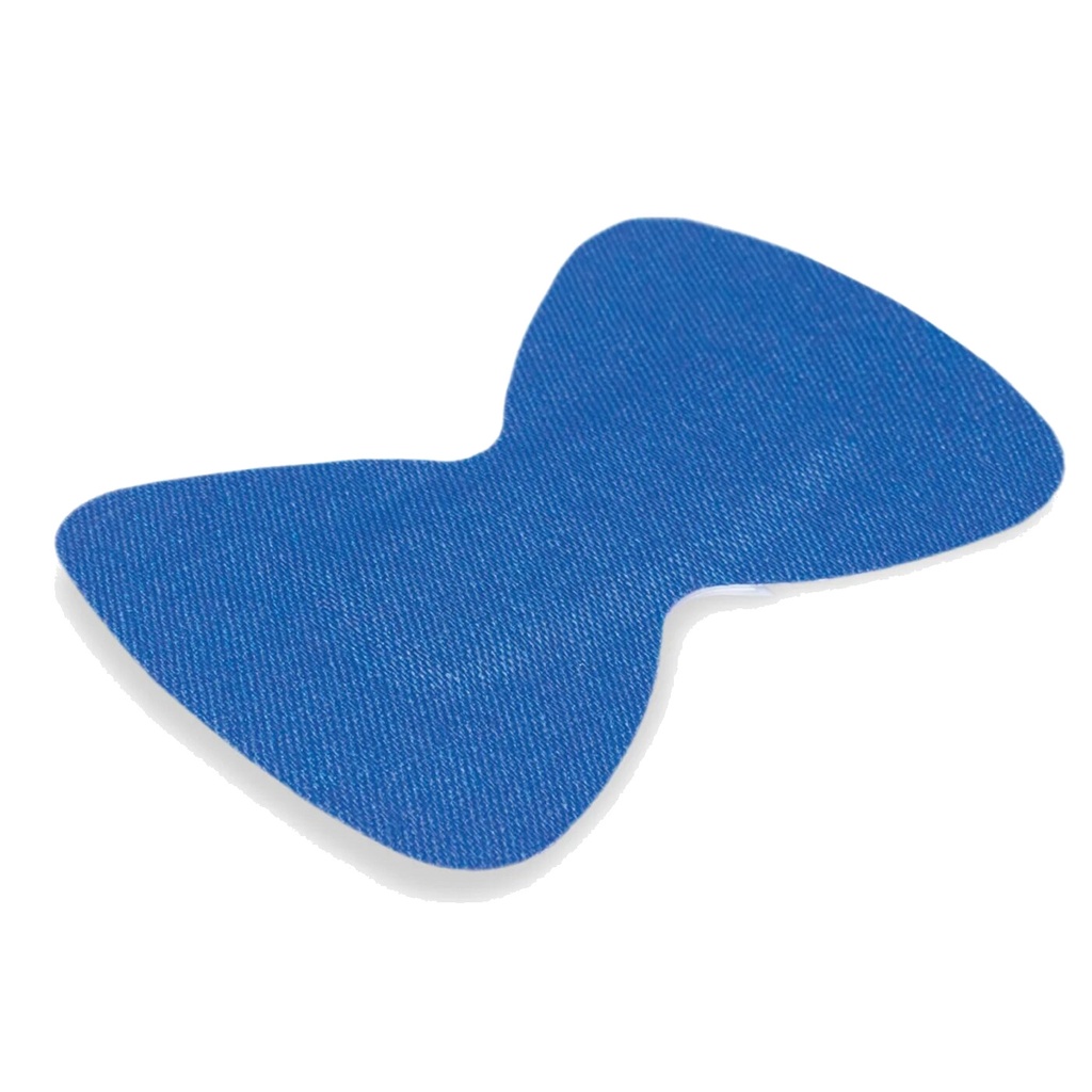 Detectaplast dektierbares Pflaster elastisch 68x38 mm (Butterfly) 50Stk, blau