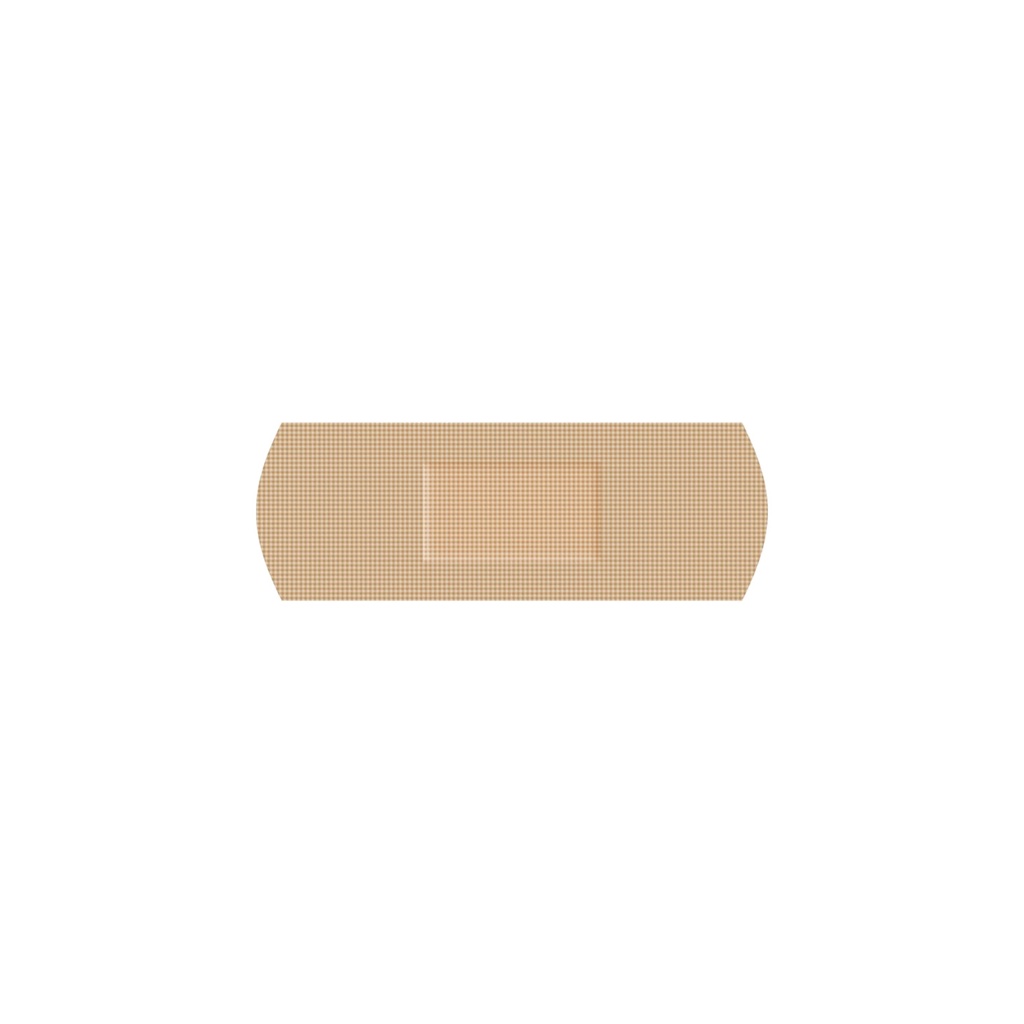 Elastische Pflaster, hautfarben 25x72 mm 100Stk
