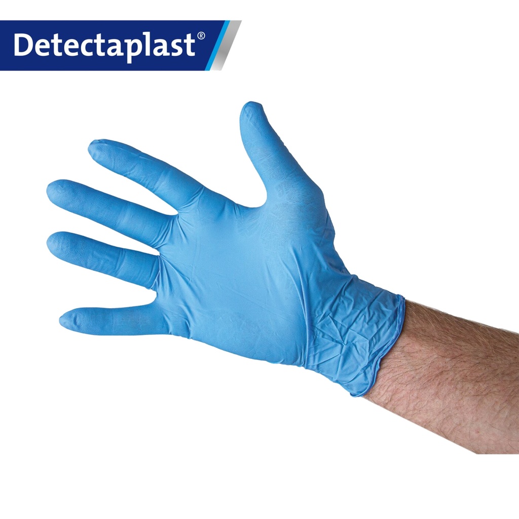 Detectaplast Nitril gloves blau