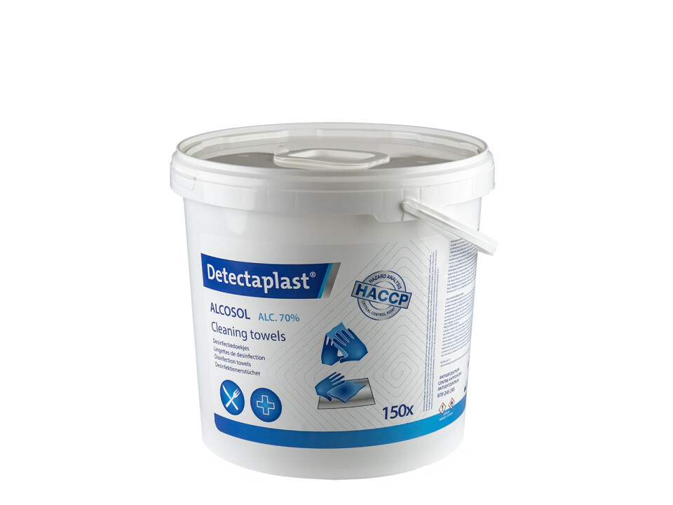 Detectaplast Cleaning towels Alkohol - 150 Stück