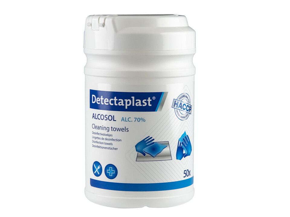 Detectaplast Cleaning towels Alkohol - 50 Stück