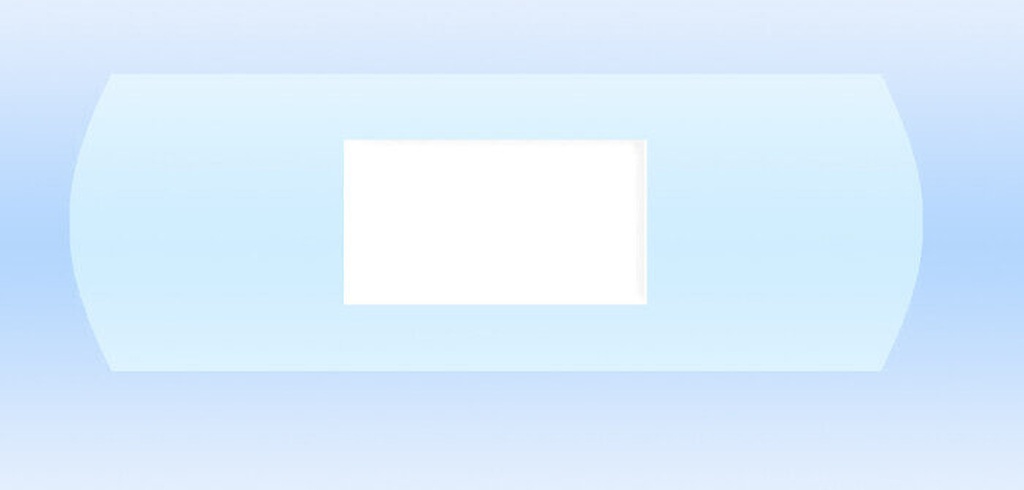 Protectaplast invisible PU Pflaster - transparent - 7.2cm - 2.5cm - 100 Stück