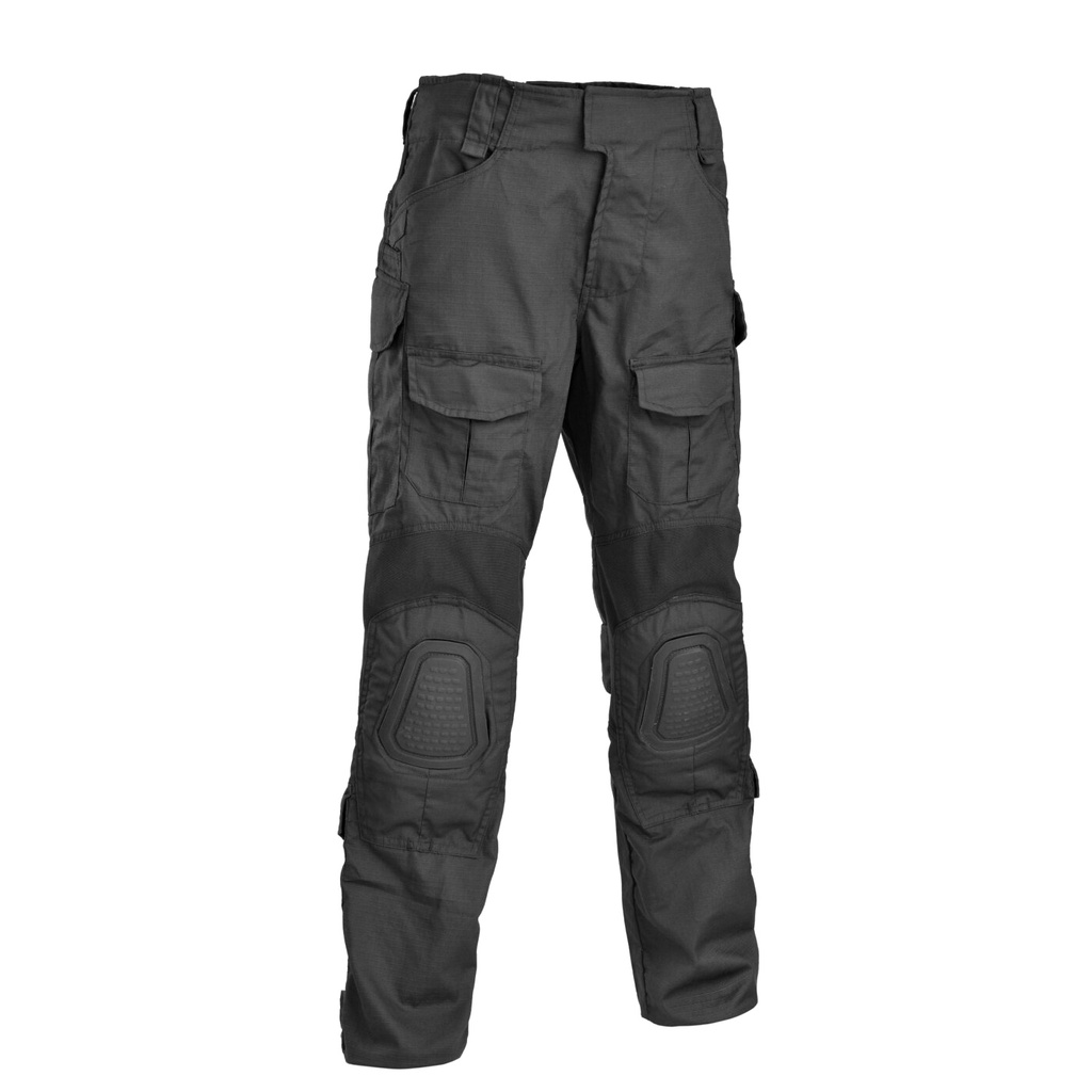 DEFCON5 Gladio Tactical Hose mit Kunststoff-Knieschonern - schwarz - M