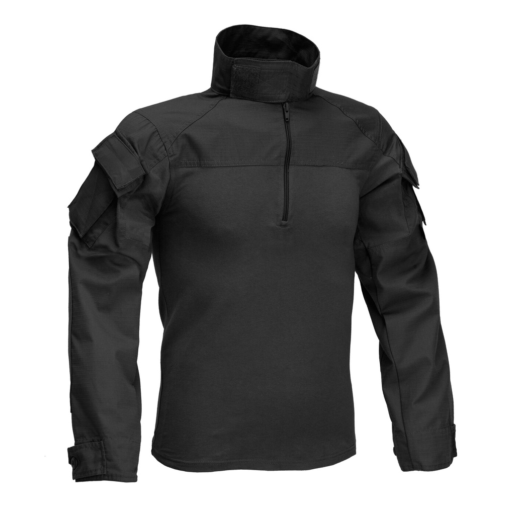 DEFCON5 Cool Combat Shirt aus Baumwolle - schwarz - L
