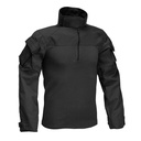 DEFCON5 Cool Combat Shirt aus Baumwolle - schwarz - L
