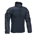 DEFCON5 Cool Combat Shirt aus Baumwolle - navyblau - XS