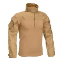 DEFCON5 Cool Combat Shirt aus Baumwolle - coyote - XXL