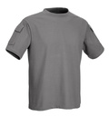 DEFCON5 Taktisches kurzarm T-Shirt mit Taschen - grau - S