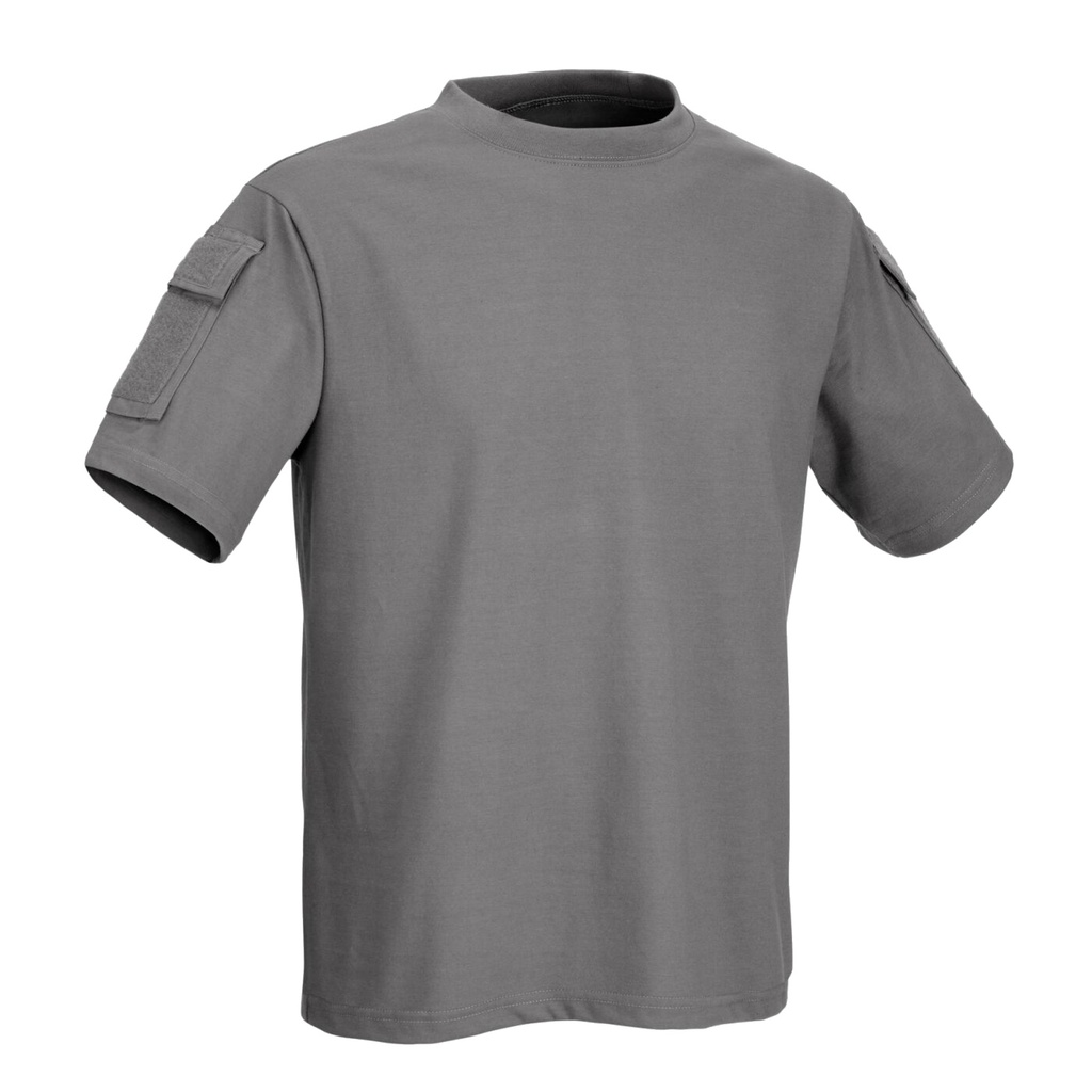 DEFCON5 Taktisches kurzarm T-Shirt mit Taschen - grau - XS