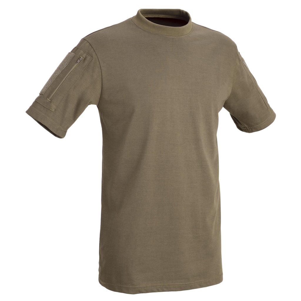 DEFCON5 Taktisches kurzarm T-Shirt mit Taschen - coyote - M