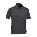 DEFCON5 Advanced Tactical Polo kurzarm mit Taschen aus Polyester Mesh - schwarz - M