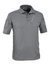DEFCON5 Advanced Tactical Polo kurzarm mit Taschen aus Polyester Mesh - grau - XS