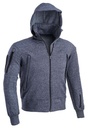 DEFCON5 Pulloverjacke mit Kapuze - navyblau - L