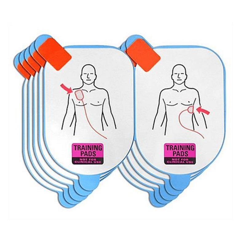 Defibtech Ersatzpads Trainingselektroden, 5 Paar