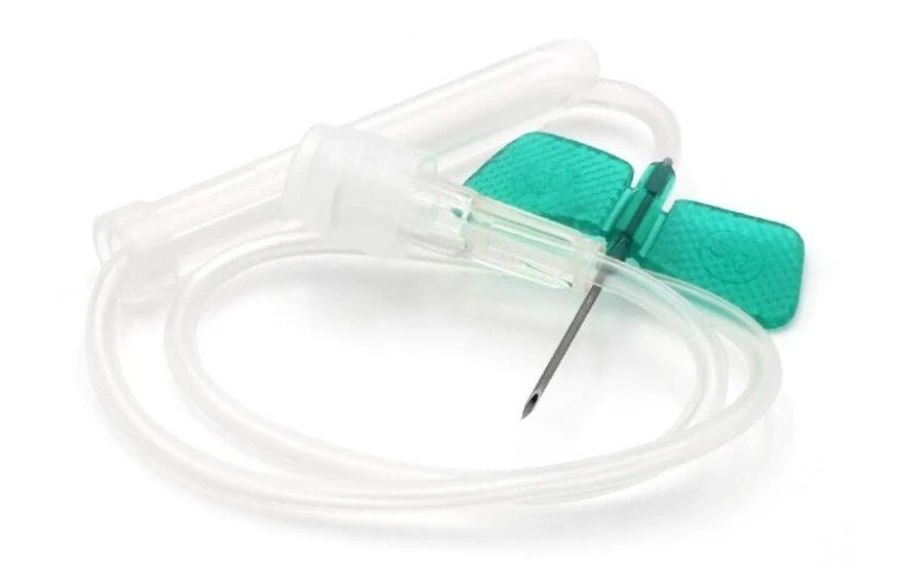 ECOFLO-Safety Perfusionsbesteck G21, 0.8x19mm, grün, 100Stk