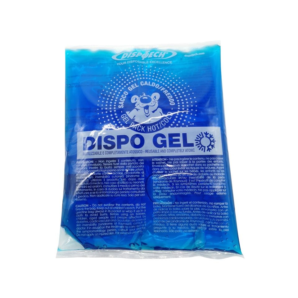 Dispotech Kalt- & Warm-Kompresse, 14x24cm, blau