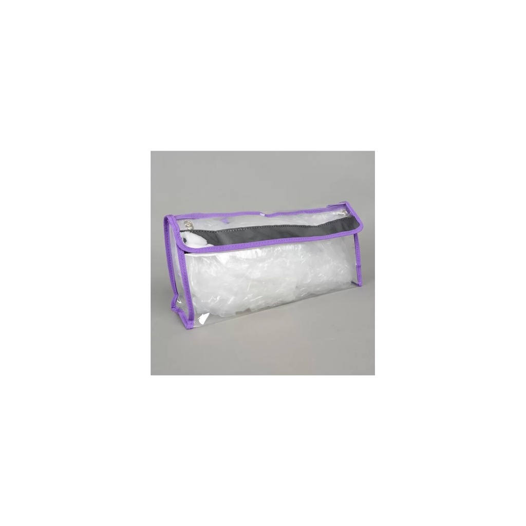 Dimatex transparente Tasche Cristal L - violett